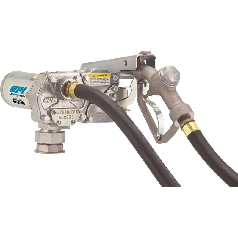 GPI 110000-81 115V AC 12 GPM Stationary Fuel Transfer Pump