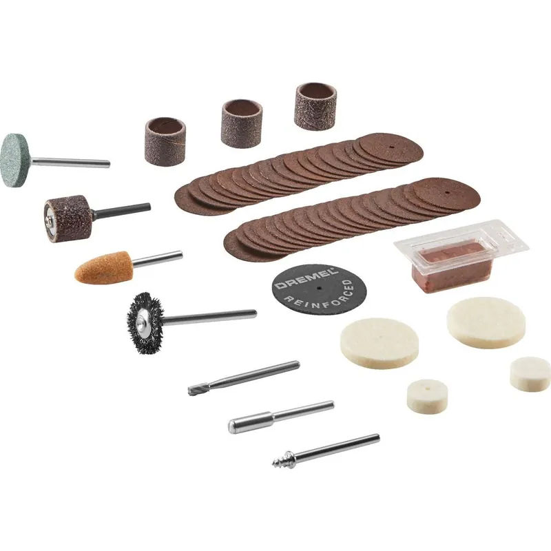Dremel 730-01 General Purpose Rotary Tool Accessory Kit 52-Piece