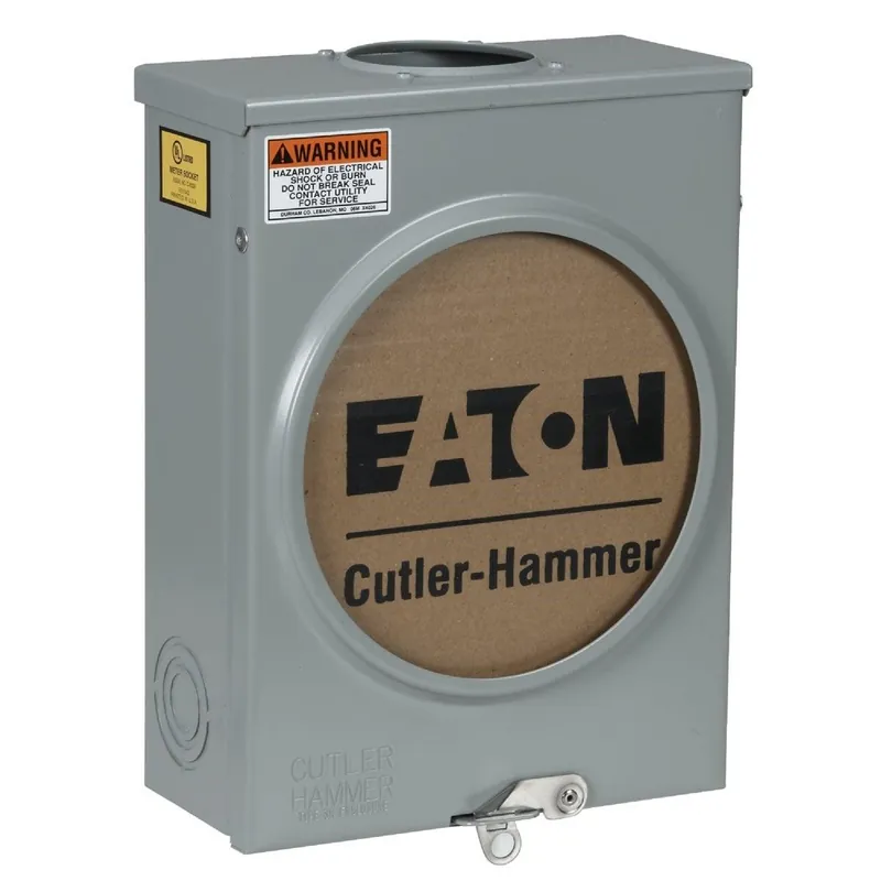 Eaton URS101BCH 125A 600V 4-Jaw Meter Socket