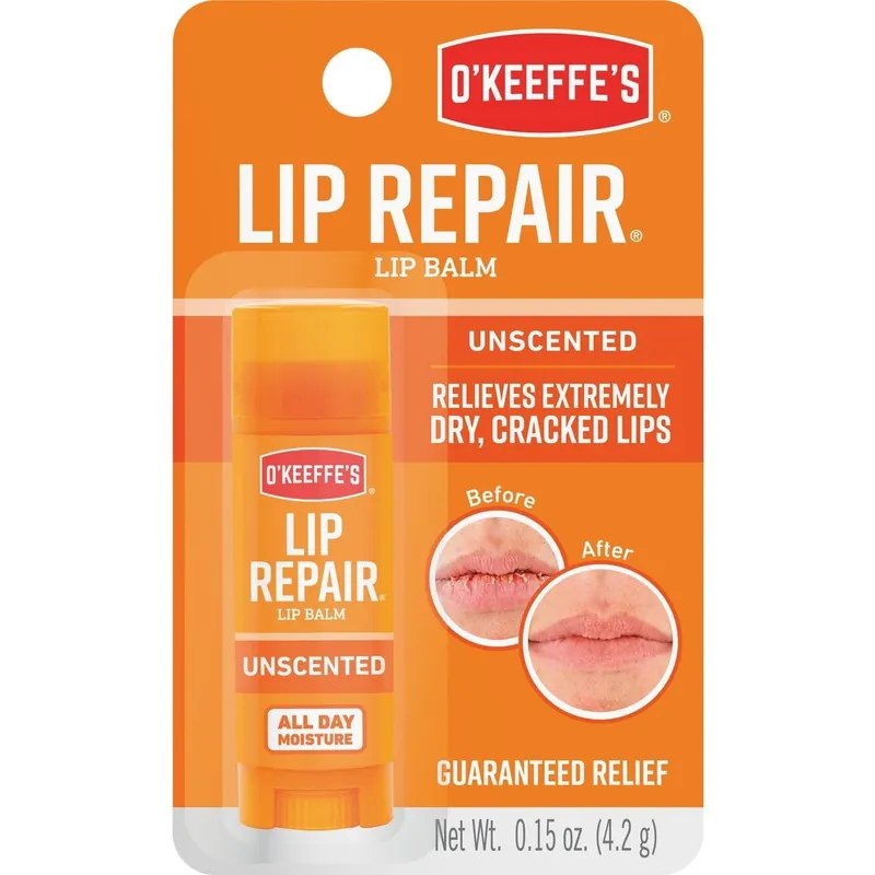 O'Keeffe's K0700108 Original Unflavored Lip Repair 0.15 Oz.