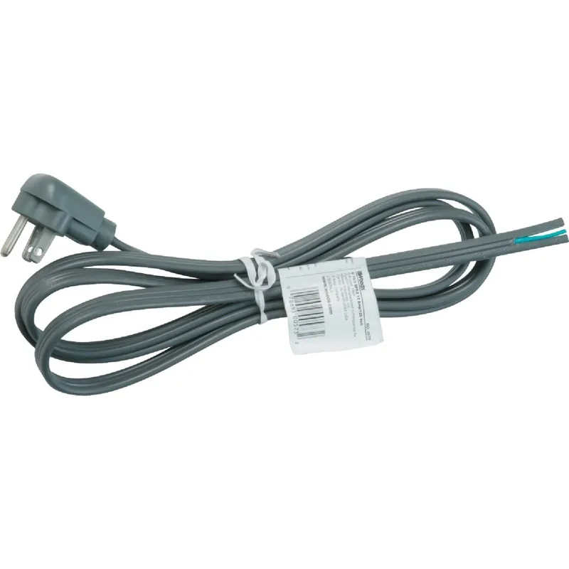 Woods APC-PT3163-6-GY 13A Appliance Cord 6 Ft.