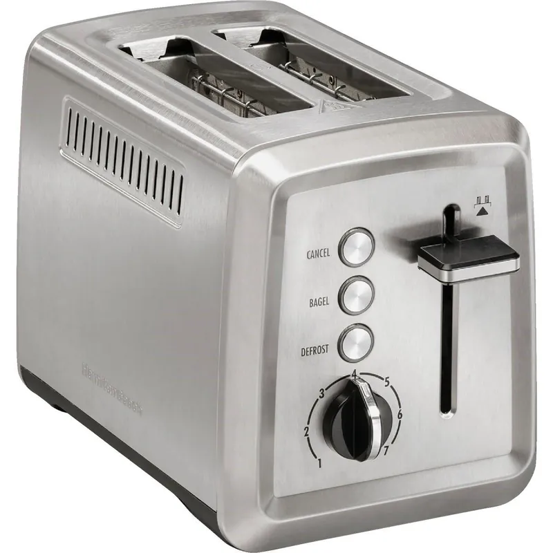 Hamilton Beach 22794 Modern 2-Slice Stainless Steel Toaster