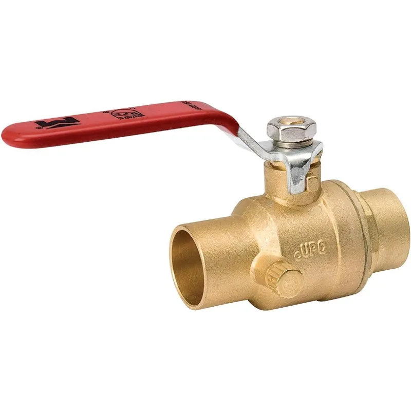 ProLine 107-554NL 3/4 In. C X 3/4 In. C Forged Brass Full Port Ball Valve