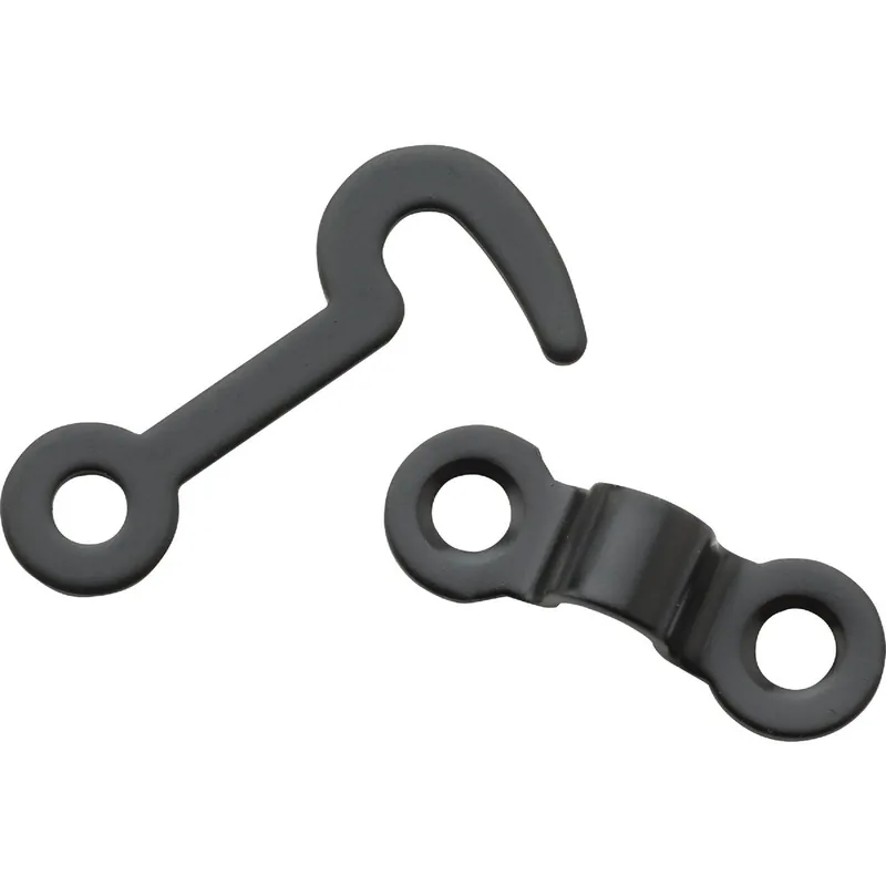 National N211023 Oil Rubbed Bronze Decorative Hook and Staple (2 Count)