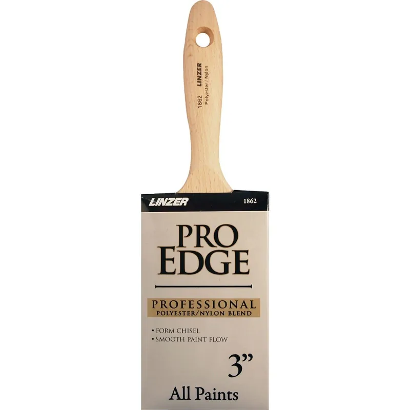 Linzer Products 18620300 Pro Edge 3 In. Flat Wall Paint Brush