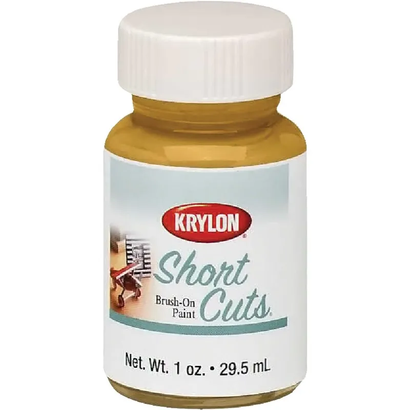 Krylon SCB-001 Hobby Paint Gold High Gloss Metallic 1 Fl. Oz.