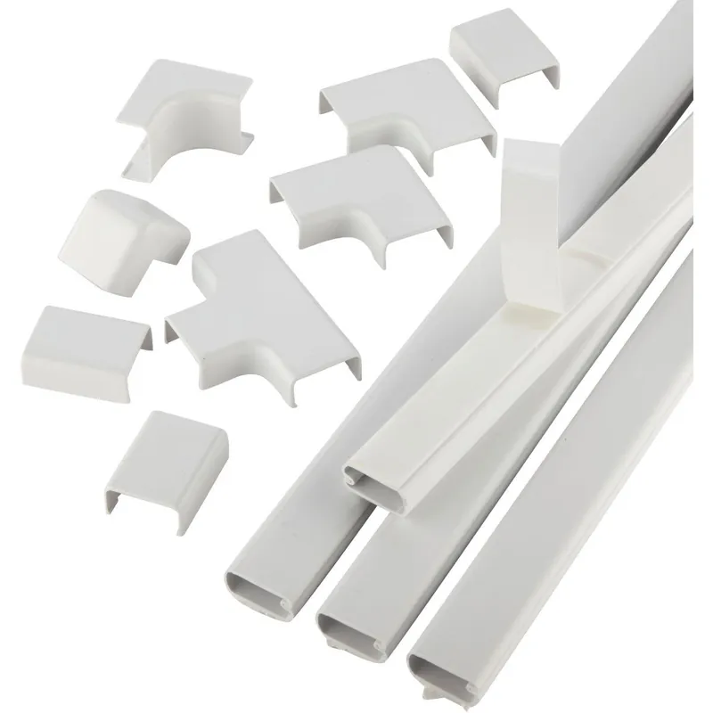 Wiremold C213 CordMate 1 In. x 30 In. White Channel