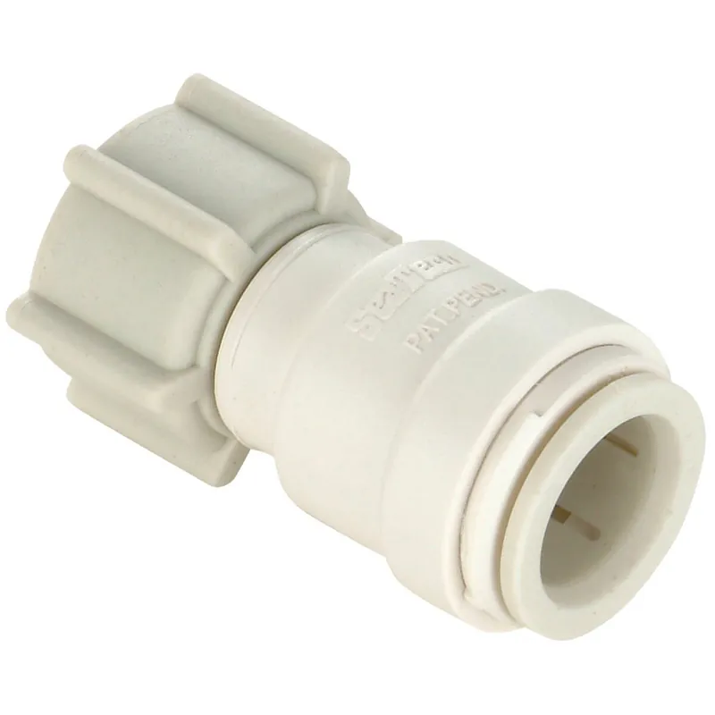 Watts 3510-1412 Aqualock 3/4 In. CTS x 3/4 In. FPT Push-to-Connect Plastic Adapter
