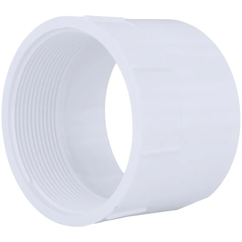 Charlotte Pipe PVC001011400HA Hub x FPT Schedule 40 DWV PVC Adapter
