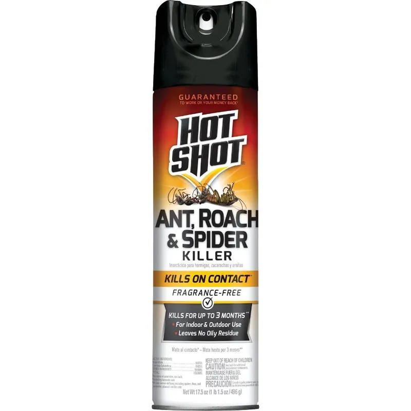 Hot Shot HG-96780 Ant, Roach, & Spider Killer 17.5 Oz. Aerosol Spray
