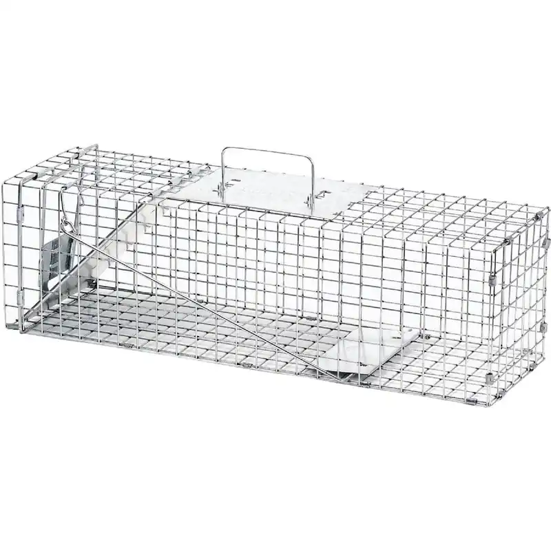 Havahart 1078 Professional Galvanized Steel 24 In. Medium Live Animal Trap
