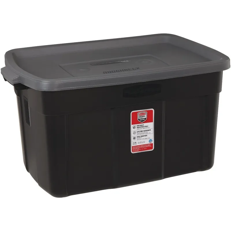 Rubbermaid RMRT310006 31 Gal. Roughneck Tote