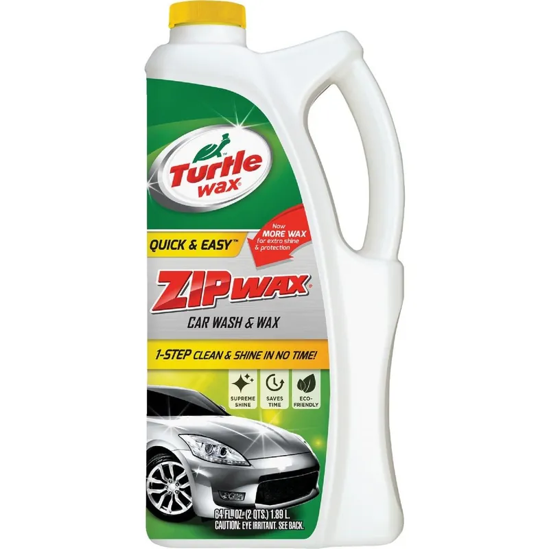 Turtle Wax T79 Zip Wax 64 Oz. Liquid Car Wash & Wax