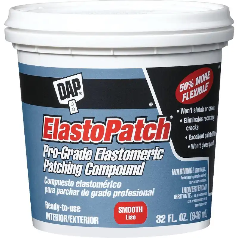 DAP 12278 ElastoPatch Quart White Patching Compound