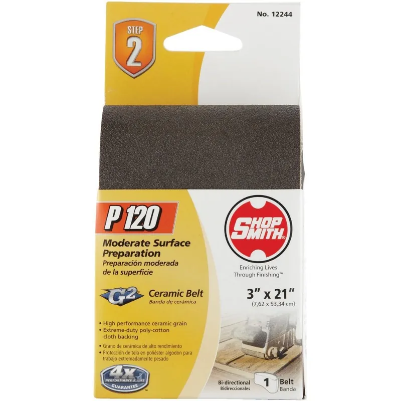 Gator 7094 Platinum 3 In. x 21 In. Fine Heavy Duty Sanding Belt