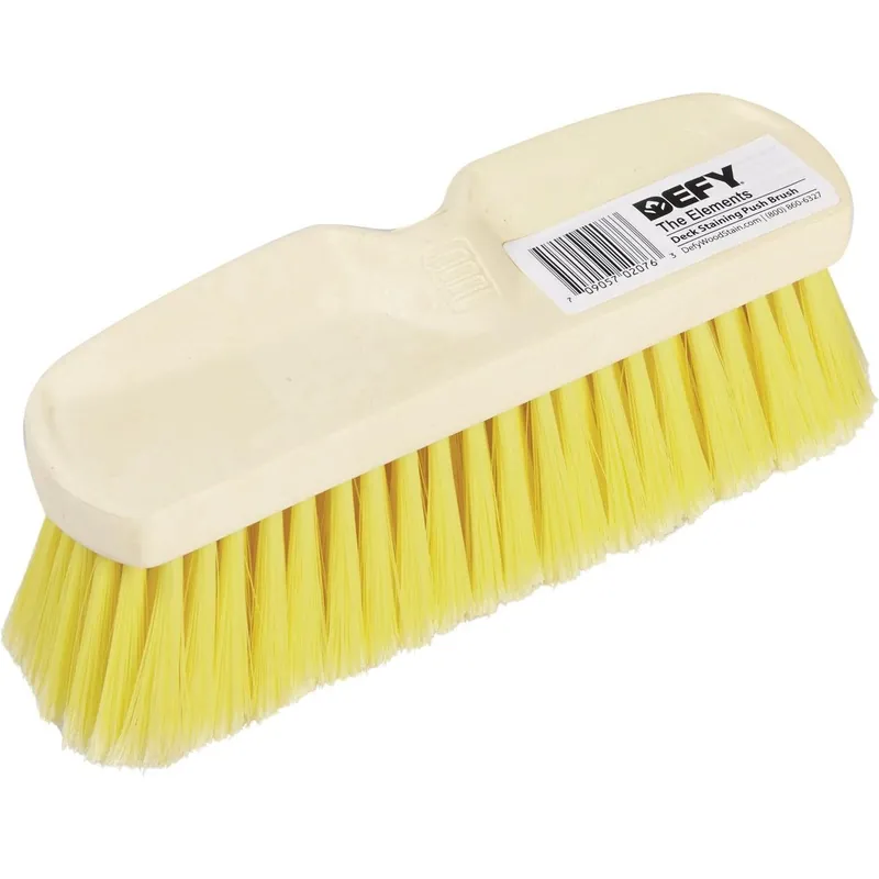 DEFY 4119-C Flagged Deck Staining Push Brush