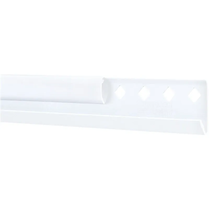 Organized Living 7913456011 FreedomRail 60 In. White Horizontal Hanging Rail with Cover