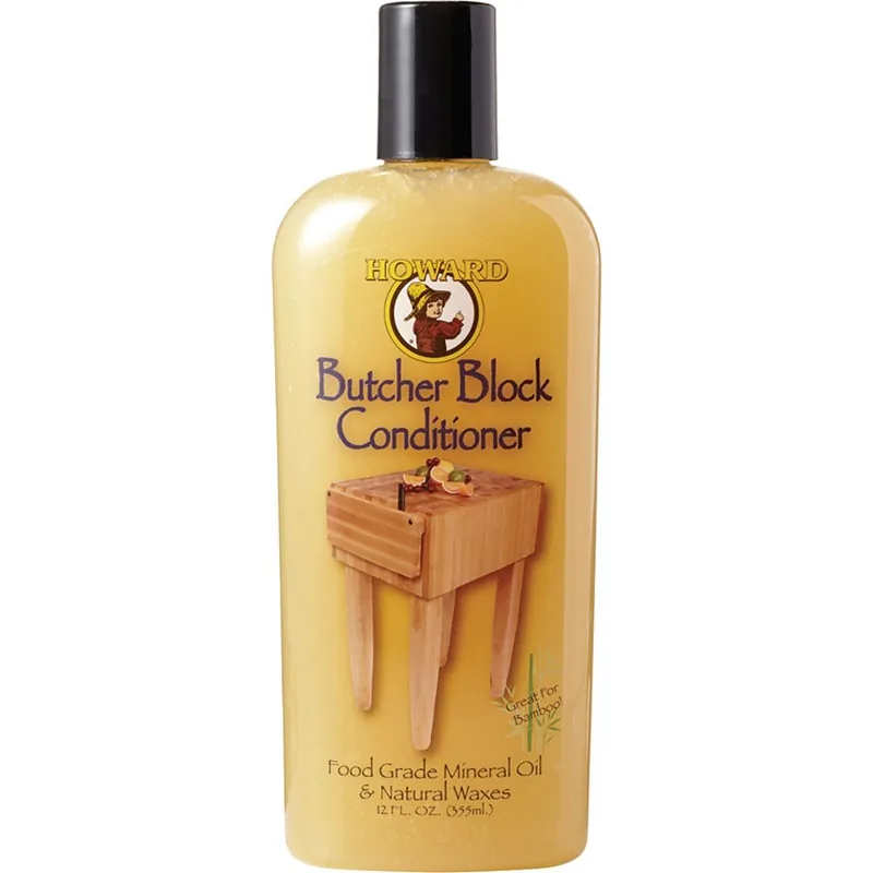 Howard BBC012 Butcher Block Conditioner 12 Oz.
