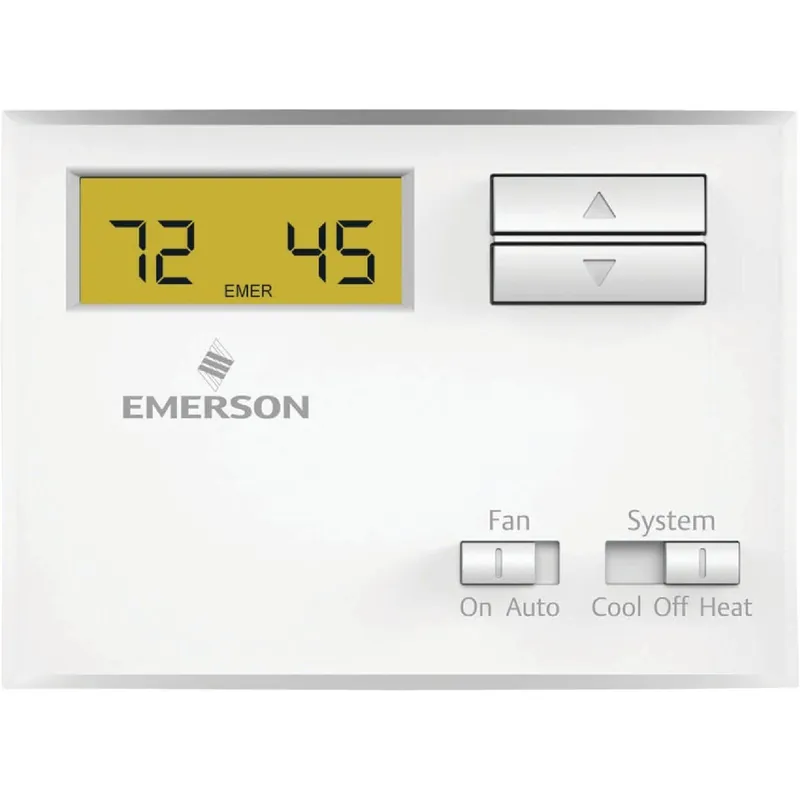 White Rodgers NP110 Non-Programmable White Digital Thermostat