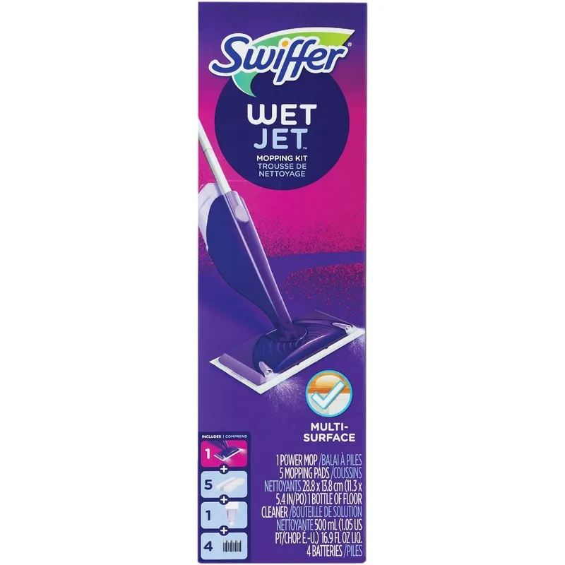 Swiffer 92811 WetJet Floor Sprayer Mop Starter Kit