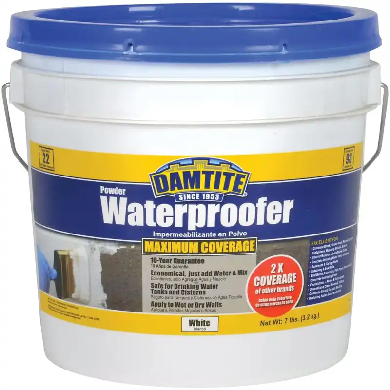 DAMTITE 01071 Damtite 7 Lb. White Powder Masonry Waterproofer