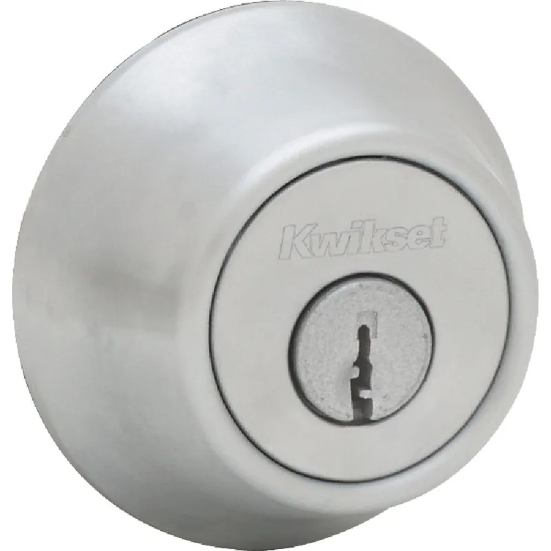 Kwikset 66026DRCALRCSKD Adjustable Latch Single Cylinder Deadbolt