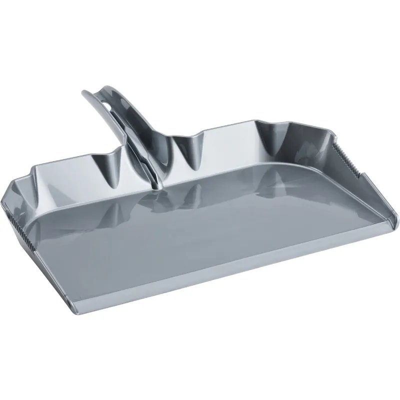Libman 581 High Power 18.13 In. Gray Poly Industrial Grade Dust Pan
