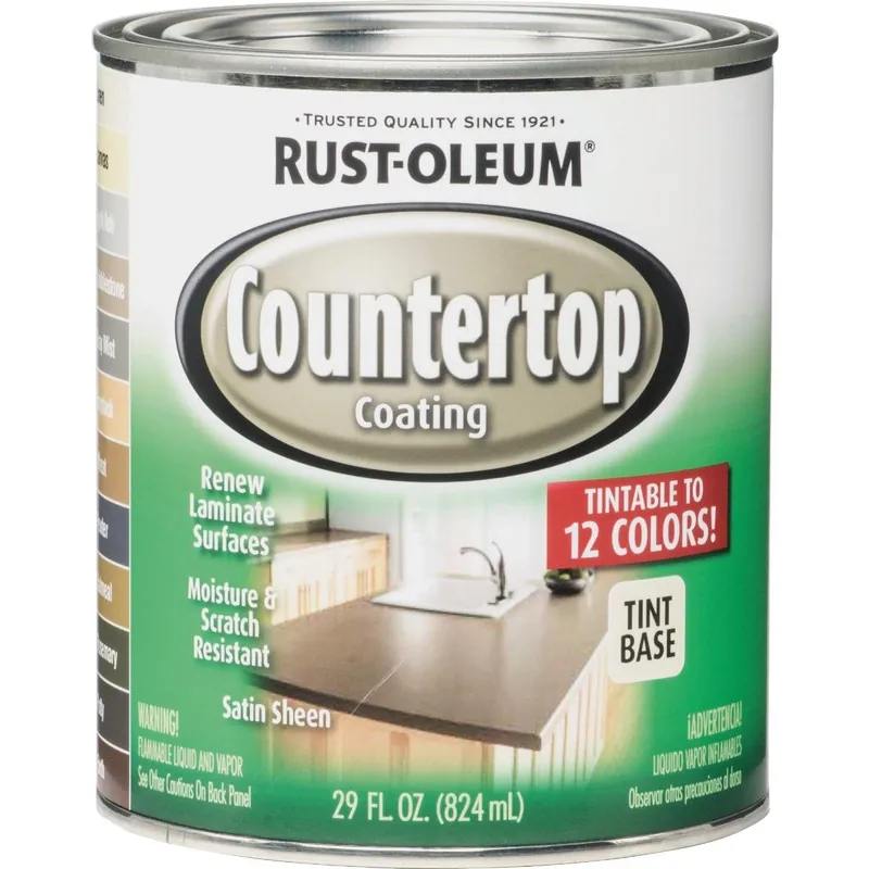 Rust-Oleum 246068 Tint Base Satin 25 LF x 2 Ft. Wide Countertop Coating