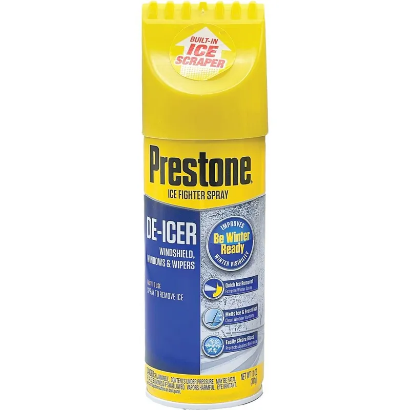 Prestone AS242P 11 Oz. Aerosol Windshield De-icer