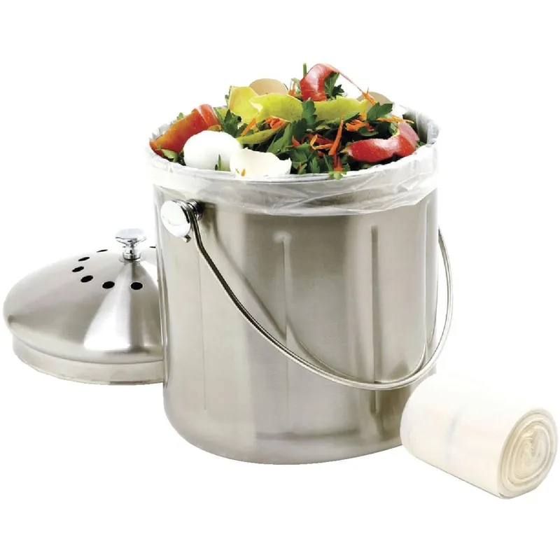 Norpro 85 NRP85 6 Liter Degradable Clear Trash Bag (50-Count) Replacement MPN