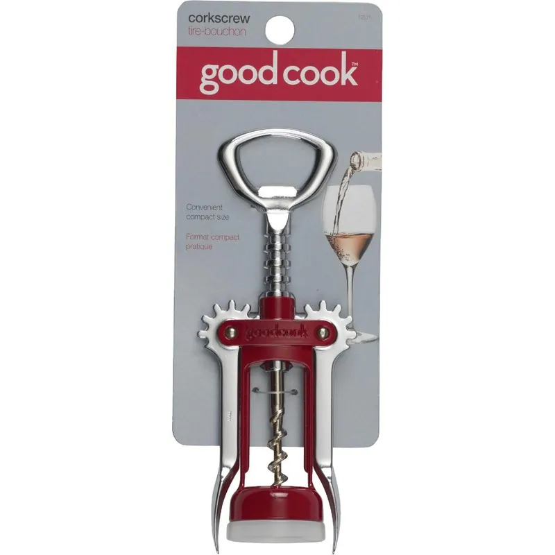 Goodcook 12531 Winged Corkscrew Bottle Opener