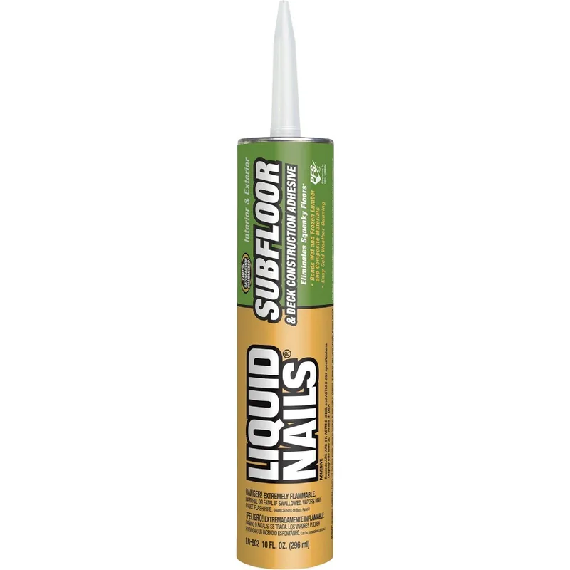 Liquid Nails LN602 Subfloor & Deck Construction Adhesive 10 Oz