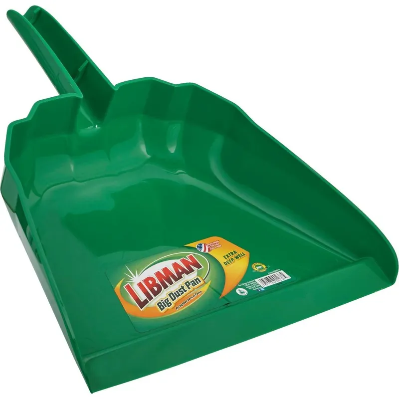 Libman 238 12 In. Green Poly Big Dust Pan