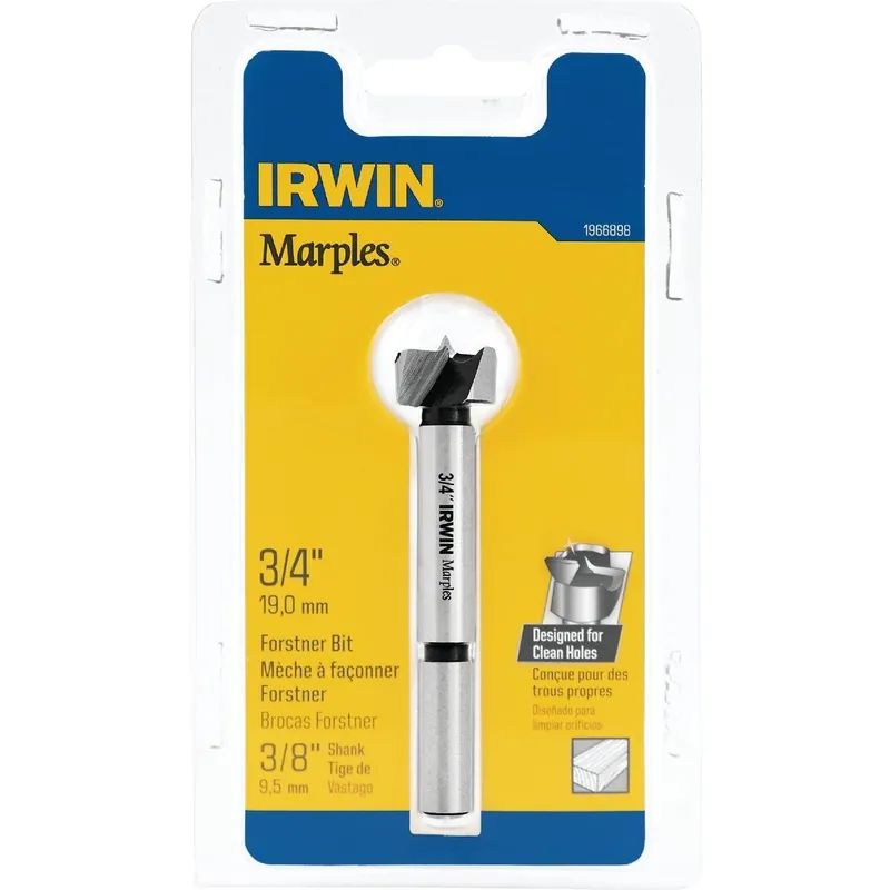 Irwin 1966898 Irwin Marples 3/4 In. x 3-1/2 In. Reduced Forstner Drill Bit