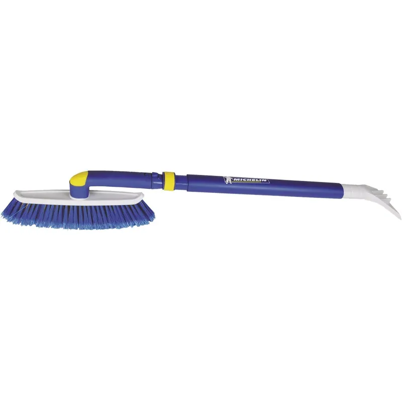 Michelin 19149 50 In. Steel Hybrid Telescopic Snowbrush with Ice Scraper