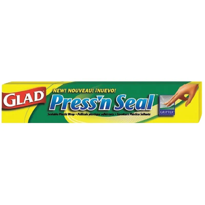 Glad 70441 Press'n Seal 75 Ft. Plastic Food Wrap