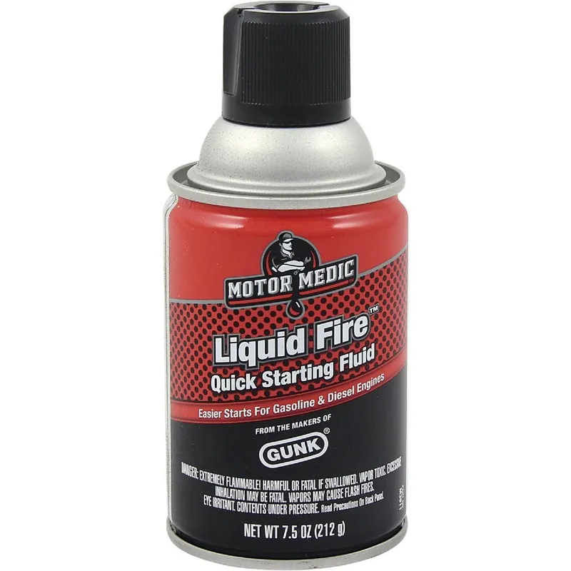 Motor Medic M3911 Liquid Fire Starting Fluid 7.8 Oz.