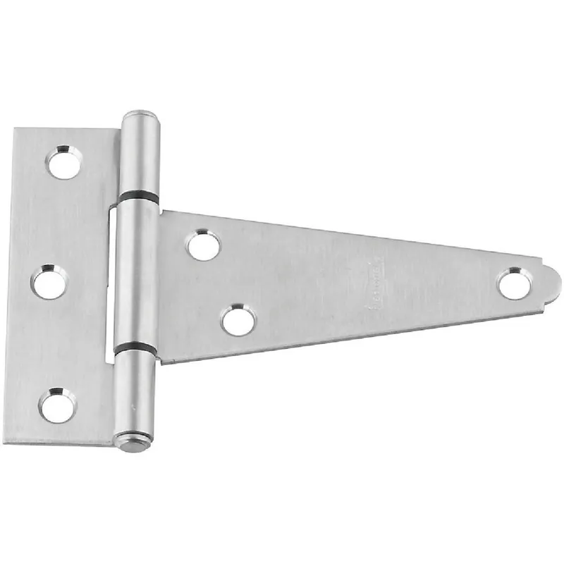 National N342501 4 In. Stainless Steel Extra Heavy Tee Hinge
