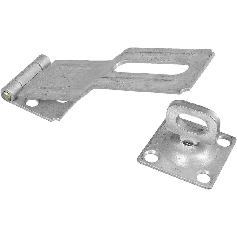 National N103069 4-1/2 In. Galvanized Swivel Safety Hasp