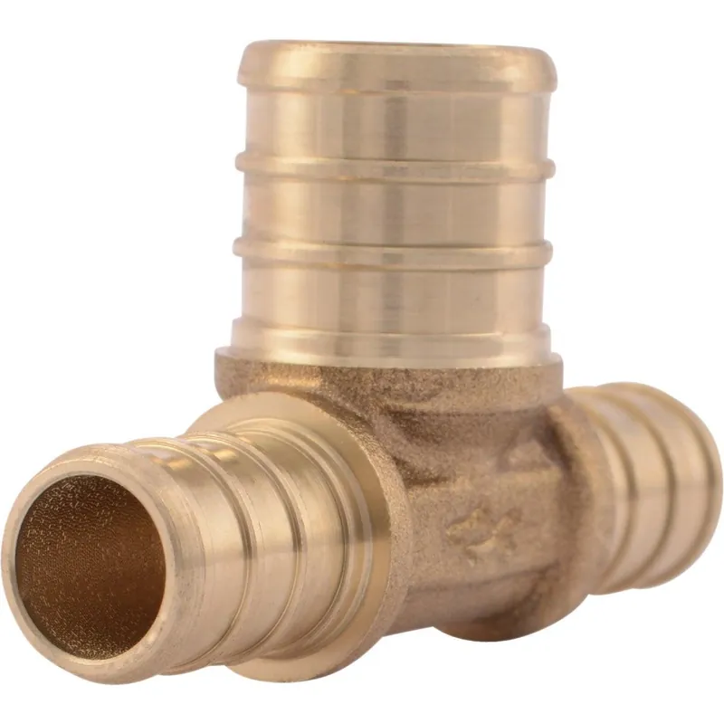 SharkBite UC408LFA Barb Reducing Brass PEX Tee