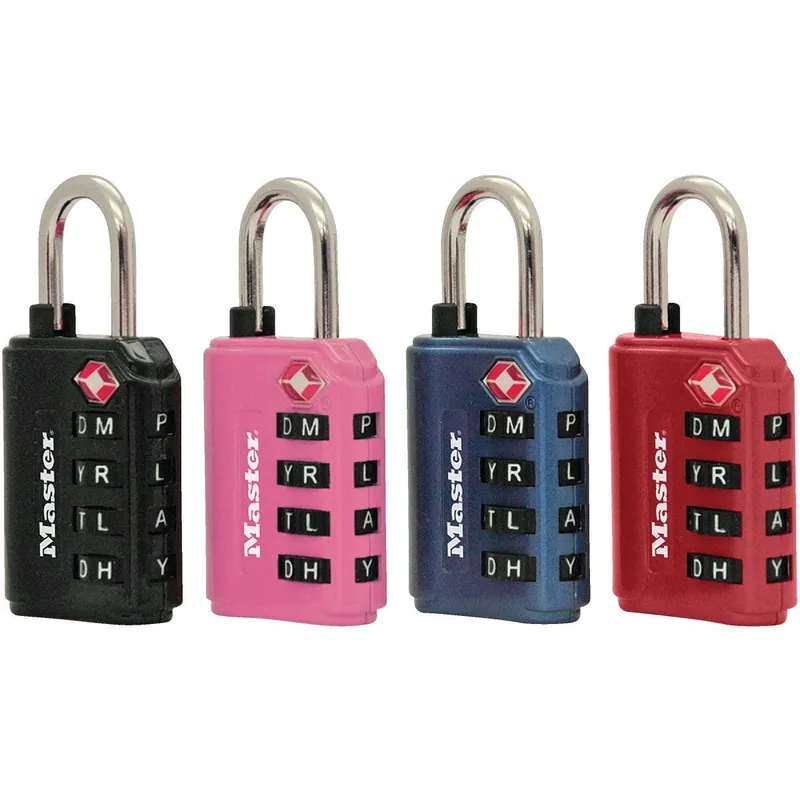 Master Lock 4691DWD Combination Luggage Lock TSA-Accepted