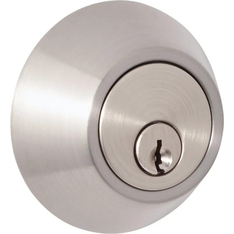 Steel Pro DB9X21 Brushed Nickel Single Cylinder Deadbolt