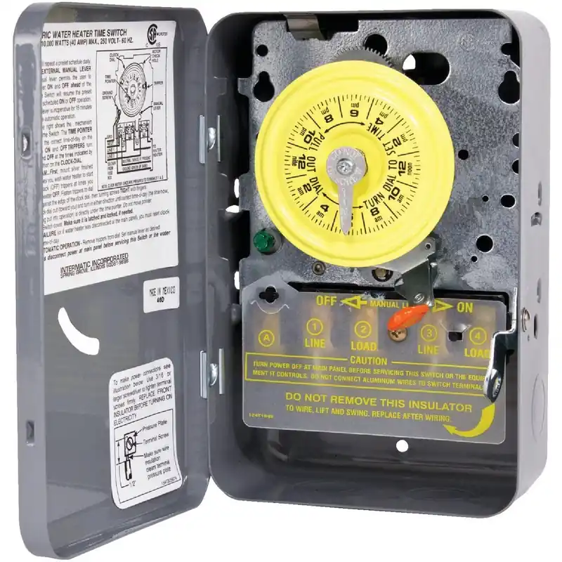 Intermatic WH40D89 Water Heater Timer 240V 40A 10,000W
