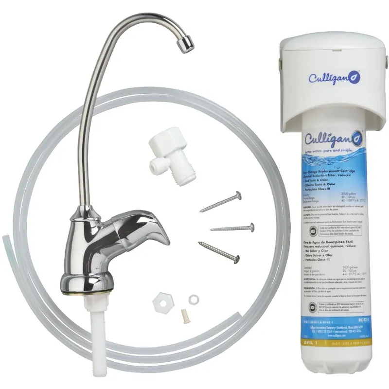 Culligan US-EZ-1 Easy-Change Under Sink Drinking Water System Level 1 Filter