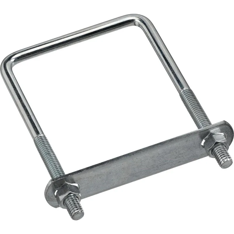 National N245019 Zinc Square U Bolt 3/8 In. x 3-5/8 In. x 6 In.