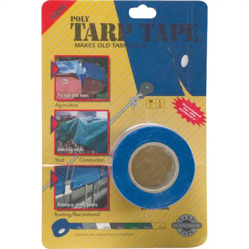 Gosport TTB Blue Tarp Repair Tape 35 Ft. x 2 In.