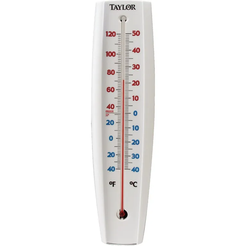 Taylor 5109 Indoor & Outdoor Thermometer 3-1/4 W x 14-1/2 H Replacement MPN