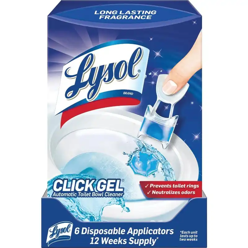 Lysol 1920089059 Click Gel Ocean Fresh Automatic Toilet Bowl Cleaner (6-Pack)