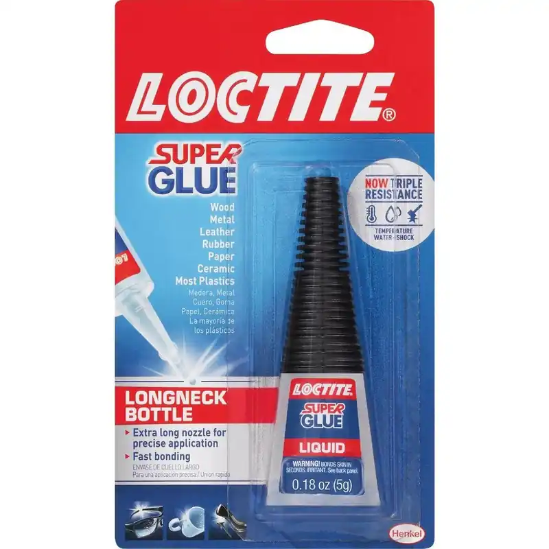 Loctite 230992 Liquid Super Glue 0.18 Oz Longneck Bottle