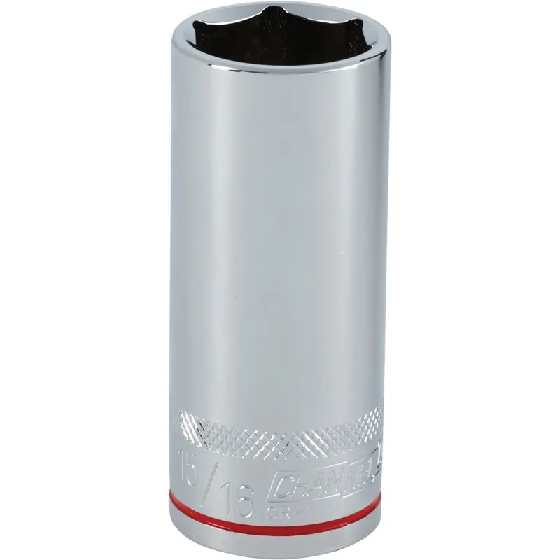 Channellock 366919 1/2 In. Drive 15/16 In. 6-Point Deep Standard Socket